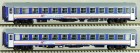 55093 ACME Set of 2 Passenger couchette cars type 136A in IC livery